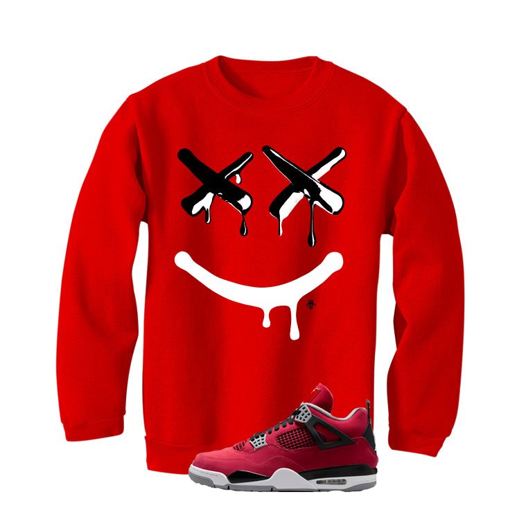 Air Jordan 4 Toro Bravo Matching T-Shirt, Sweatshirts, & Hoodies Red T-Shirt (Happy Drip)| illcurrency