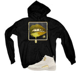 Air Jordan 12 WMNS Phantom Black T-Shirt (Lipstick)| illcurrency