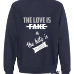 Nike Air Diamond Turf Cowboys Matching T-Shirt, Sweatshirts & Hoodies Navy Blue T-Shirt (The Love Is Fake)| illcurrency