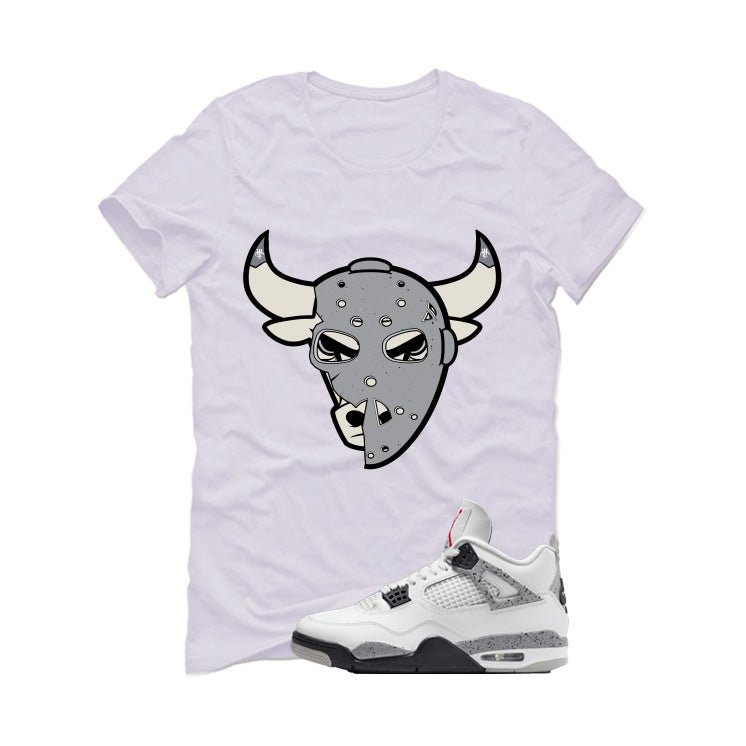 Air Jordan 4 White Cement White T-Shirt (Jason Bully)| illcurrency