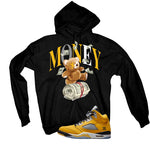 Air Jordan 5 Tokyo Matching T-Shirt, Sweatshirts & Hoodies Black T-Shirt (Money Bear)| illcurrency