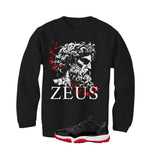 Air Jordan 11 Low Bred Black T-Shirt (Zeus)| illcurrency