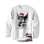 Air Jordan 8 Bugs Bunny Matching T-Shirt, Sweatshirts & Hoodies White T-Shirt (Graffiti Angel)| illcurrency