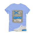 Air Jordan 3 Lucky Shorts Carolina Blue T-Shirt (Cut from a different cloth)| illcurrency