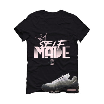 Nike Air Max 95 Pink Foam Matching T-Shirt, Sweatshirts, & Hoodies Black T-Shirt (Self Made)| illcurrency