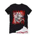 Air Jordan 6 White Infrared Matching T-Shirt Death from Above