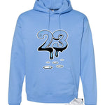Air Jordan 11 Legend Blue Carolina Blue T-Shirt (23)| illcurrency