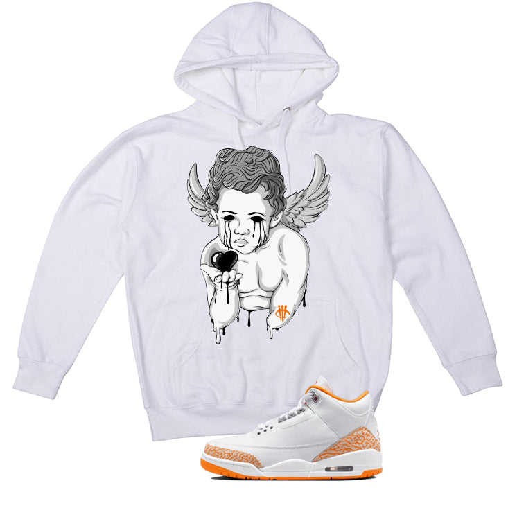 Air Jordan 3 WMNS Orange Citrus Matching T-Shirt, Sweatshirts & Hoodies White T-Shirt (Dark Angel)| illcurrency