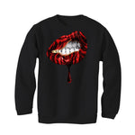 Air Jordan 13 Wolf Grey - Black T-Shirt (LIPS UNSEALED)