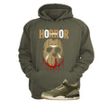 Air Jordan 3 Family Affair Matching T-Shirt, Sweatshirts & Hoodies Military Green T-Shirt (Jason Horror)
