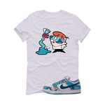 Futura Laboratories x Nike SB Dunk Low White T-Shirt (Dexter)| illcurrency