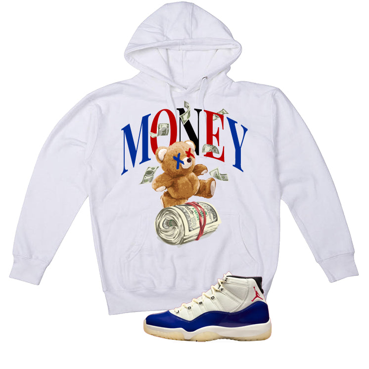 Air Jordan 11 Rare Air Matching T-Shirt, Sweatshirts & Hoodies White T-Shirt (Money Bear)| illcurrency
