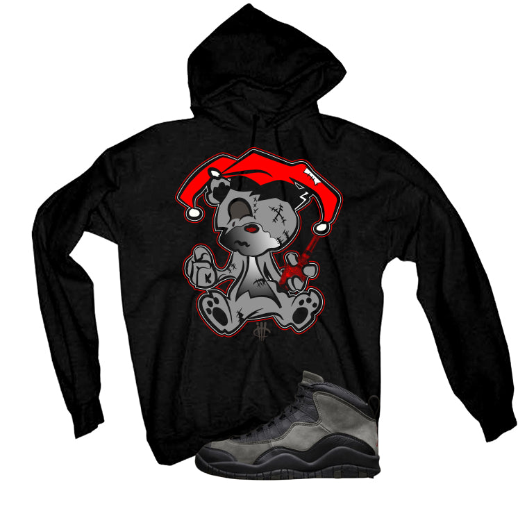Air Jordan 10 Shadow Matching T-Shirt, Sweatshirts & Hoodies Black T-Shirt (Teddy Joker)| illcurrency