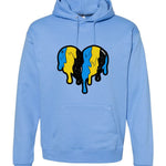 Powerpuff Girls X Nike SB Dunk Low Bubbles | illcurrency Carolina Blue T-Shirt (Heart)