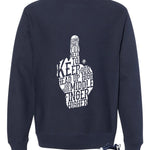 Nike Air Diamond Turf Cowboys Matching T-Shirt, Sweatshirts & Hoodies Navy Blue T-Shirt (Middle Finger)| illcurrency
