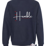 Air Jordan 6 Olympic Navy Blue T-Shirt (Stay Humble)| illcurrency