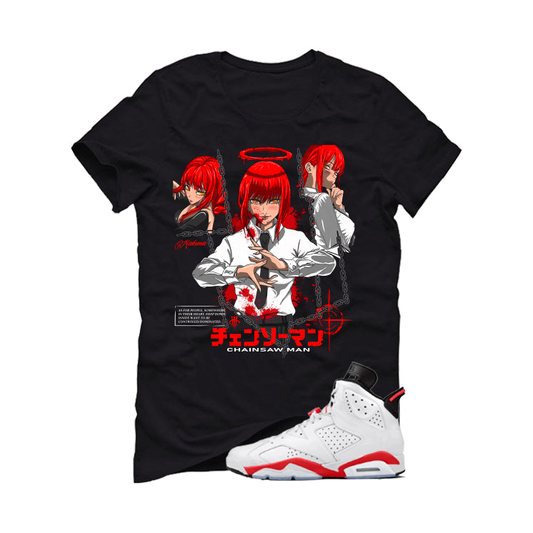 Air Jordan 6 White Infrared Matching T-Shirt Makima