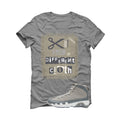 Air Jordan 9 Cool Grey Grey T-Shirt (Cut from a different cloth)| illcurrency