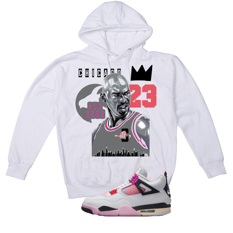 Air Jordan 4 Comic Matching T-Shirt White T-Shirt (Jordan)| illcurrency