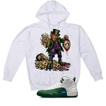 Air Jordan 12 Bucks Matching T-Shirt Evil Leprechaun