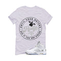 Air Jordan 5 OG White Metallic Matching T-Shirt, Sweatshirts & Hoodies White T-Shirt (Haters Catch Up)| illcurrency