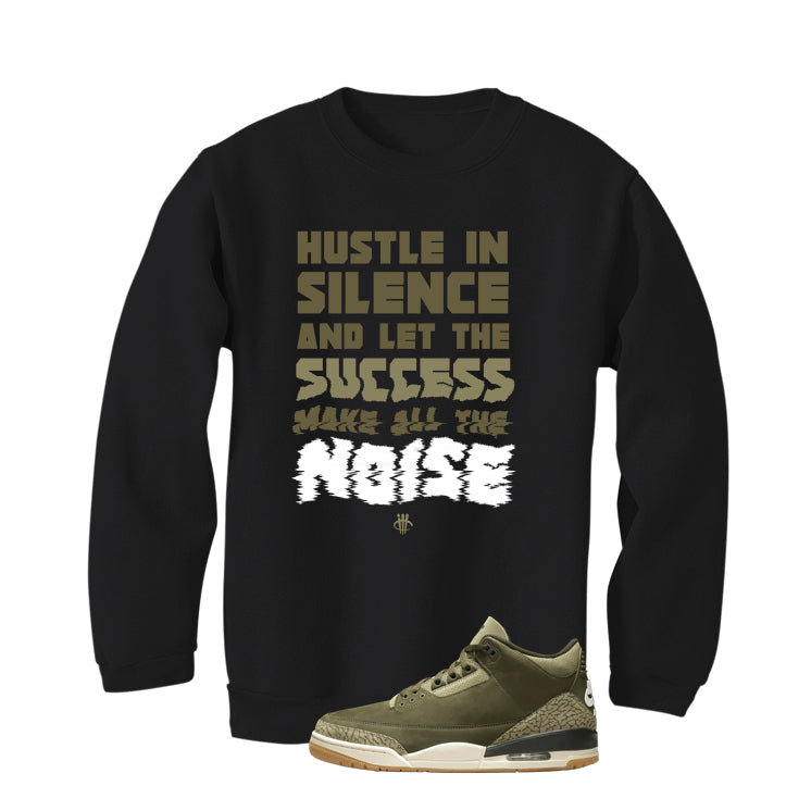 Air Jordan 3 Family Affair Matching T-Shirt, Sweatshirts & Hoodies Black T-Shirt (Noise)| illcurrency