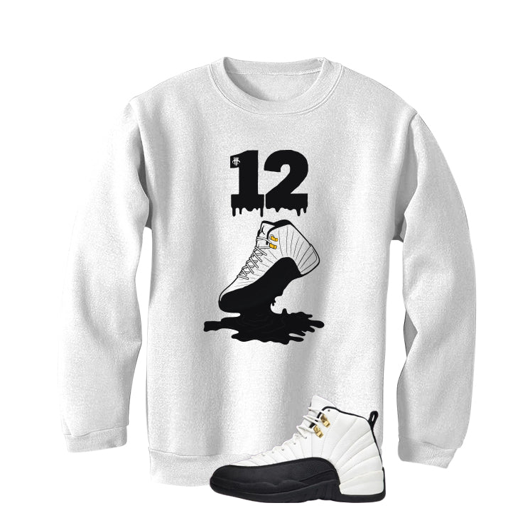 Air Jordan 12 Taxi Matching T-Shirt, Sweatshirts & Hoodies White T-Shirt (Taxi's)| illcurrency