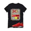 Air Jordan 14 Ferrari Black T-Shirt (Cut from a different cloth)| illcurrency