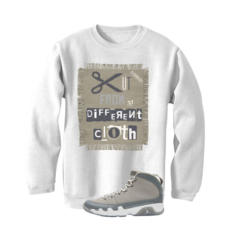 Air Jordan 9 Cool Grey White T-Shirt (Cut from a different cloth)| illcurrency