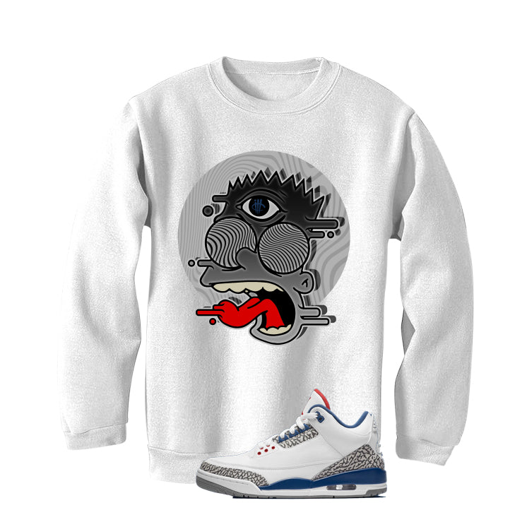 Air Jordan 3 True Blue Matching T-Shirt White T-Shirt (Blinded)| illcurrency