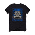 Air Jordan 1 Royal Reimagined Black T-Shirt (MONEY MATTERS)