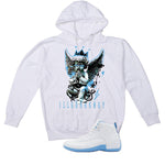 Air Jordan 12 Melo White T-Shirt (Graffiti Angel)| illcurrency