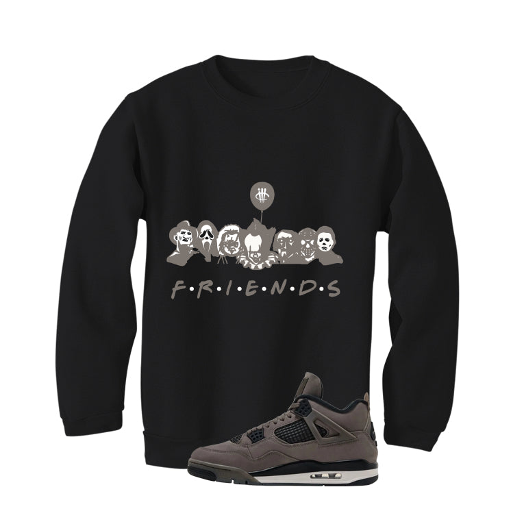 Air Jordan 4 Cave Stone Black T-Shirt (Friends)| illcurrency