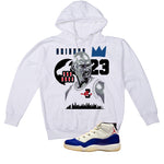 Air Jordan 11 Rare Air Matching T-Shirt, Sweatshirts & Hoodies White T-Shirt (Goat)| illcurrency