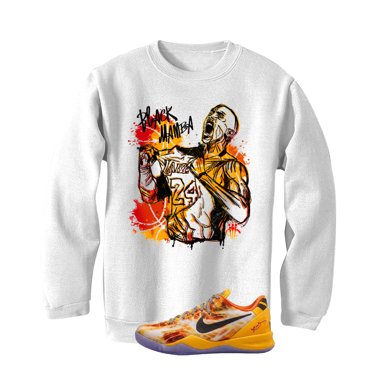 Nike Kobe 8 Protro Shanghai Fireworks Matching T-Shirt Black Mamba