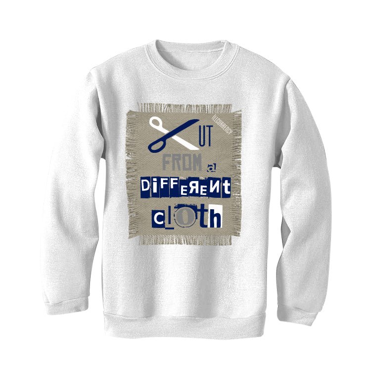 AIR JORDAN 3 “WHITE NAVY”| ILLCURRENCY White T-Shirt (Cut from a different cloth)