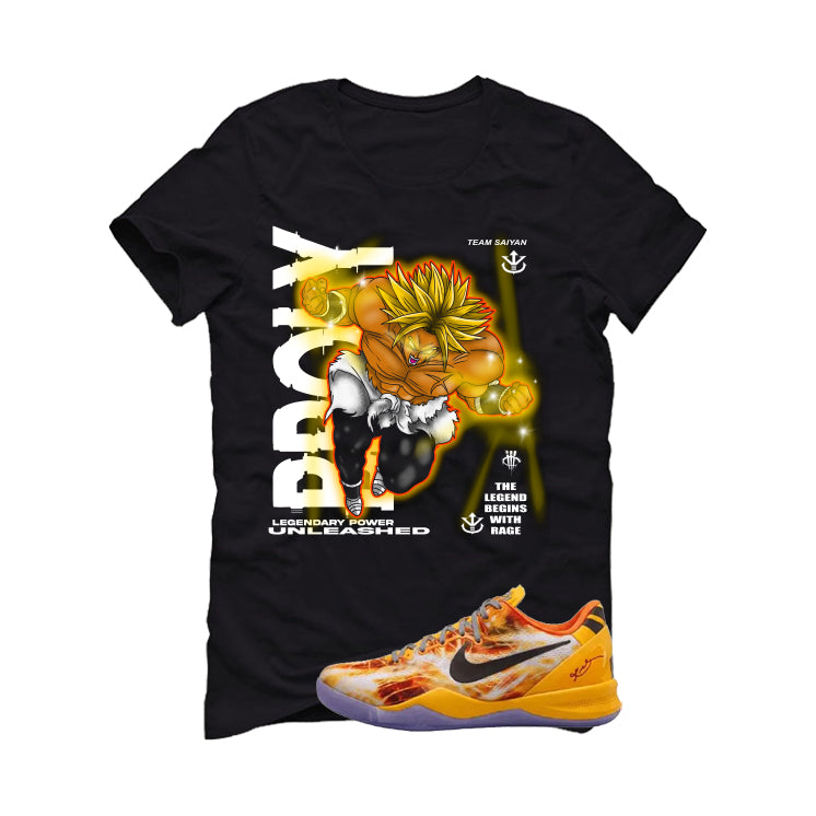 Nike Kobe 8 Protro Shanghai Fireworks Matching T-Shirt Broly