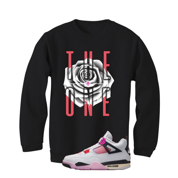 Air Jordan 4 Comic Matching T-Shirt Black T-Shirt (The One)| illcurrency