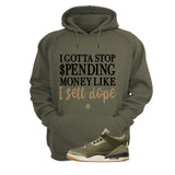 Matching hoodie, same design