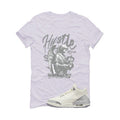 Air Jordan 3 WMNS Sail White T-Shirt (Hustle More)| illcurrency