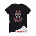 Air Jordan 6 White Infrared Matching T-Shirt Panther Mask