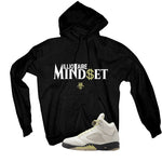 Air Jordan 5 WMNS Luminous Green Black T-Shirt (Millionaire Mindset)| illcurrency
