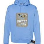 Air Jordan 1 High OG WMNS First in Flight Carolina Blue T-Shirt (Cut from a different cloth)| illcurrency