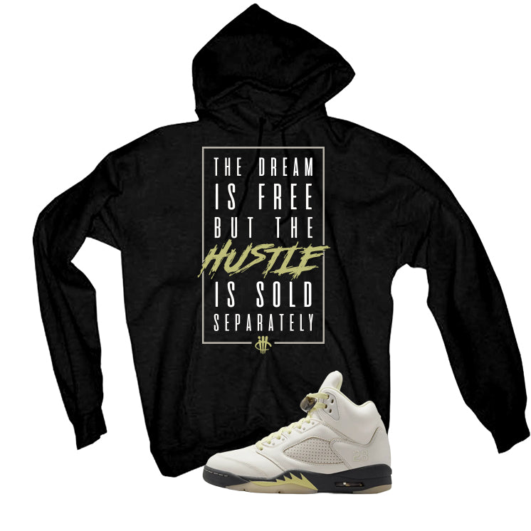 Air Jordan 5 WMNS Luminous Green Black T-Shirt (The Dream Is Free)| illcurrency