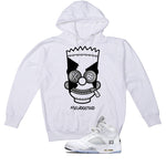 Air Jordan 5 OG White Metallic Matching T-Shirt, Sweatshirts & Hoodies White T-Shirt (Misunderstood)| illcurrency
