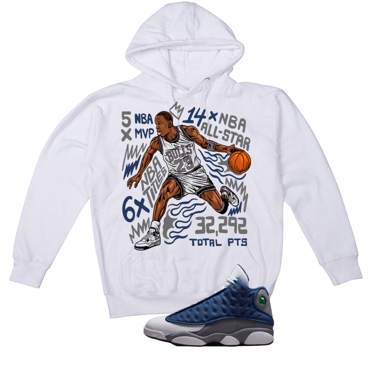 Air Jordan 13 Flint White T-Shirt (MVP)| illcurrency