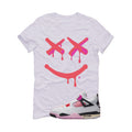 Air Jordan 4 Comic Matching T-Shirt White T-Shirt (Happy Drip)| illcurrency