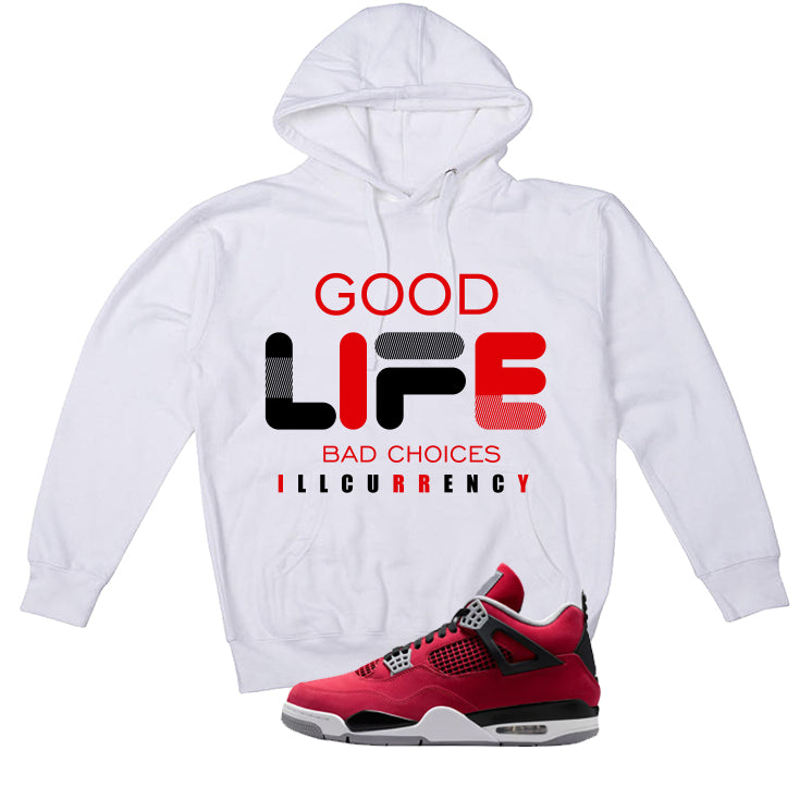 Air Jordan 4 Toro Bravo Matching T-Shirt, Sweatshirts, & Hoodies White T-Shirt (Bad Choices)| illcurrency