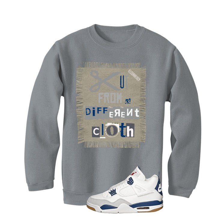 Nike SB x Air Jordan 4 Navy Grey T-Shirt (Cut from a different cloth)| illcurrency