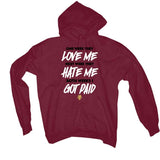 Matching hoodie, same design